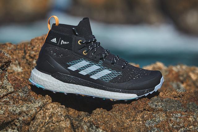 adidas全新聯名戶外輕裝徒步鞋即將發售,同為海洋保護貢獻一份力