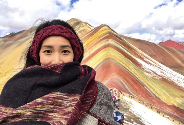海拔5200米的秘魯彩虹山,看著就想去走一遍