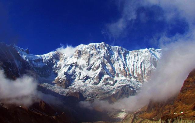 尼泊爾安納普爾納ABC徒步,遙望美麗的世界第十大高峰