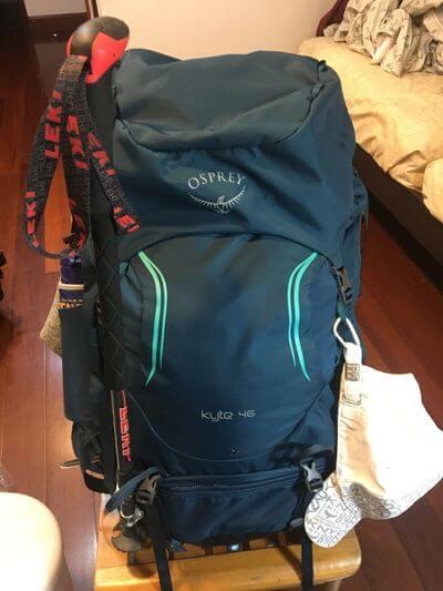 登山背包推薦,去年買的Osprey登山包使用心得分享