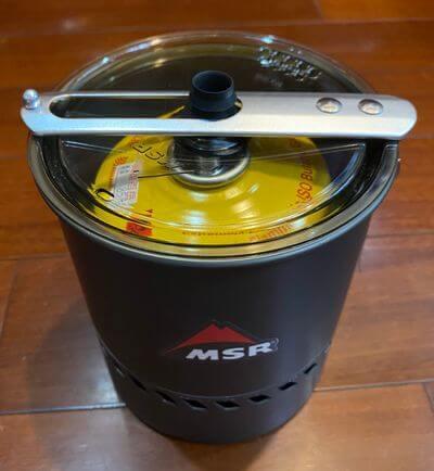 用過就回不去的登山爐具,MSR反應堆一體爐測評