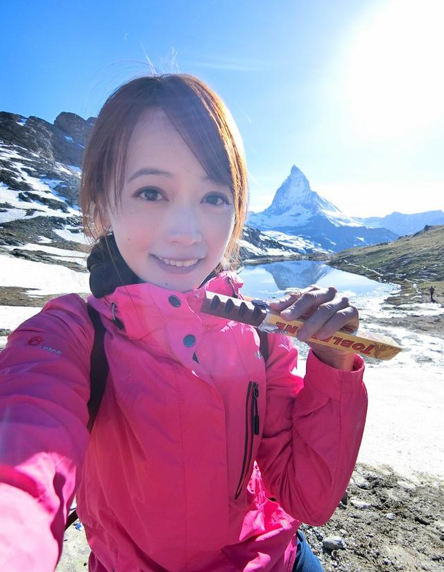 瑞士采爾馬特,上冰川天堂看馬特洪峰的湖中倒影