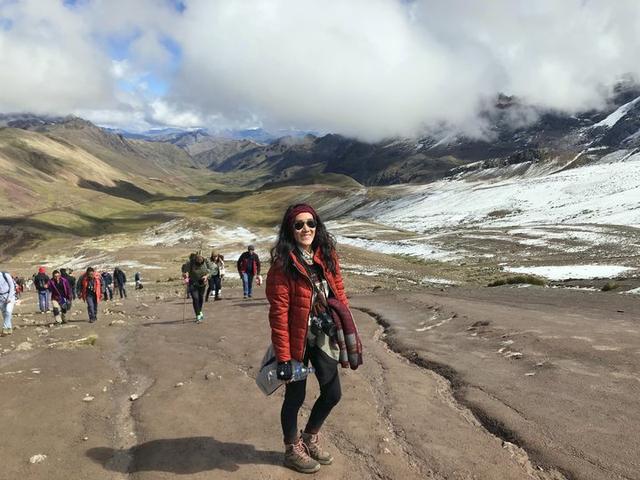 海拔5200米的秘魯彩虹山,看著就想去走一遍