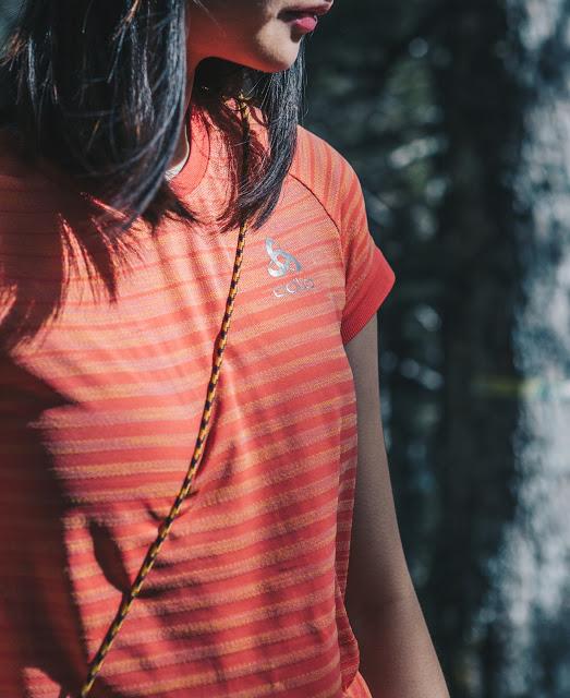 夏季怕熱的人可以穿這速干短袖,奧遞樂(odlo)底層衣實測