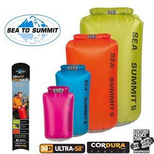 登山裝備推薦,驢友會帶上的Sea to summit壓縮防水袋