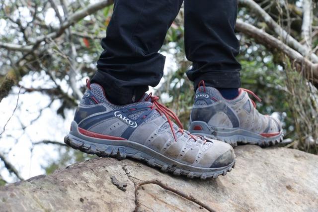 AKU意大利防水低幫登山鞋測評,給你章魚般的抓地力