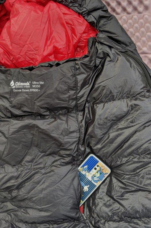 高山實測羽絨睡袋,這是一款收納小巧輕量化睡袋