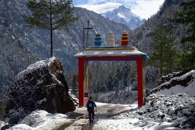 尼泊爾山地徒步,安娜普爾納大環(huán)線ACT沿途能看到的那些山