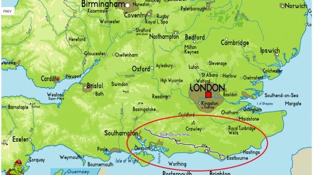 英格蘭南唐斯丘陵國家公園,喜歡徒步旅行的露營的都可以來這