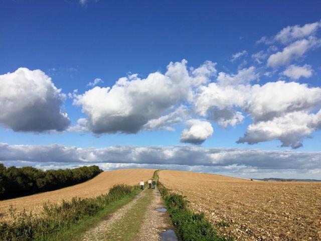英格蘭南唐斯丘陵國家公園,喜歡徒步旅行的露營的都可以來這