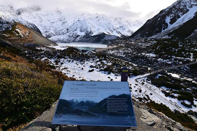 新西蘭自助徒步旅行,行走新西蘭南島庫克山國家公園胡克谷步道
