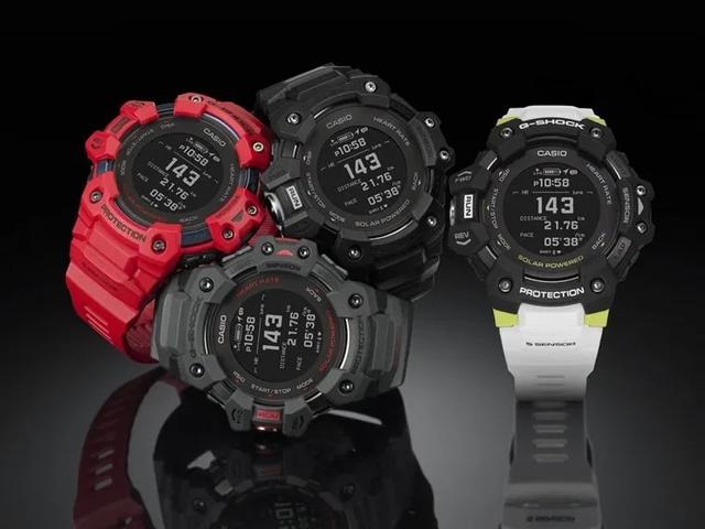 卡西歐G-SHOCK GBD-H1000,首款支持心率監(jiān)測及GPS的智能手表