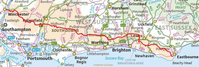 英格蘭南唐斯丘陵國家公園,喜歡徒步旅行的露營的都可以來這