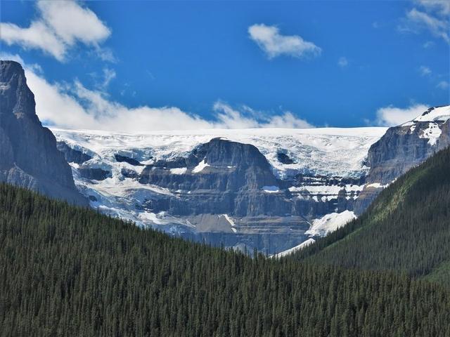 加拿大自駕游,冰原大道公路上的一路美景