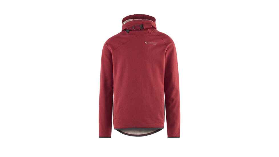 Klattermusen攀山鼠Falen Hoodie男款 羊毛混紡連帽長袖T恤