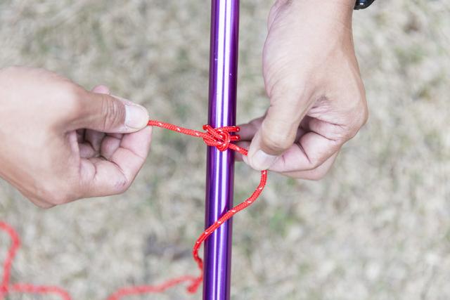 實用野外露營教學,學會5種常用繩結從此露營不必怕