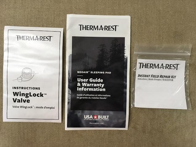 Therm-A-Rest防潮睡墊開箱,讓你在野外露營睡的更舒適