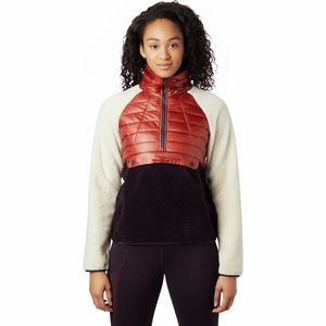 Mountain Hardwear山浩Altius Hybrid Pullover女款抓絨套頭衫