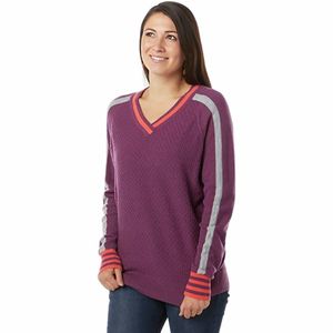 Smartwool Frosted Valley V-Neck Sweater女款美利奴V領(lǐng)羊毛衣