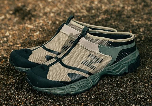 SnowPeak(雪峰)聯(lián)名NEW BALANCE(新百倫),野營(yíng)釣魚一鞋三穿不是問題