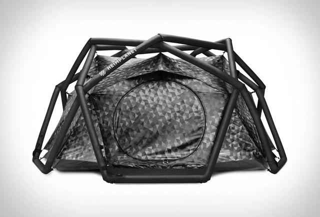 一分鐘就能打開的充氣帳篷,德國Heimplanet推出快速充氣帳篷