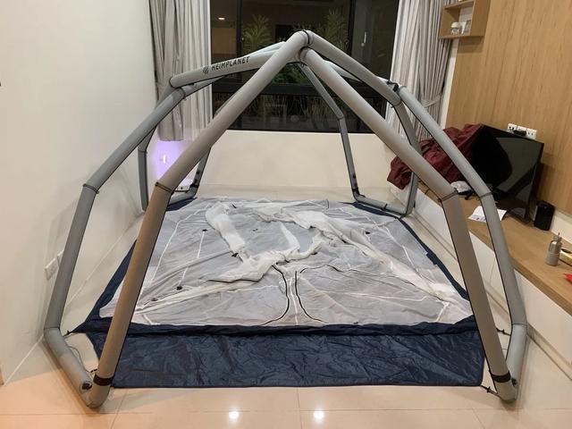 Heimplanet充氣帳篷露營心得分享,讓旅行說走就走