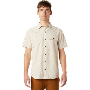 Mountain Hardwear山浩 Greenstone Short-Sleeve Shirt 男款短袖合身休閑紐扣襯衫