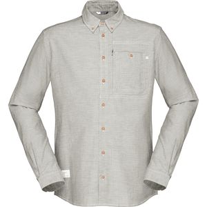 Norrona老人頭 Svalbard Cotton Shirt男款長(zhǎng)袖襯衫