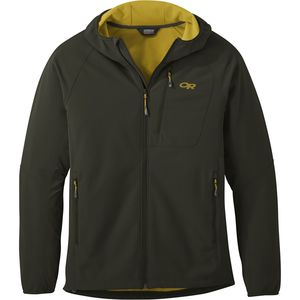 Outdoor Research Ferrosi Grid Hooded Jacket男款抓絨軟殼外套