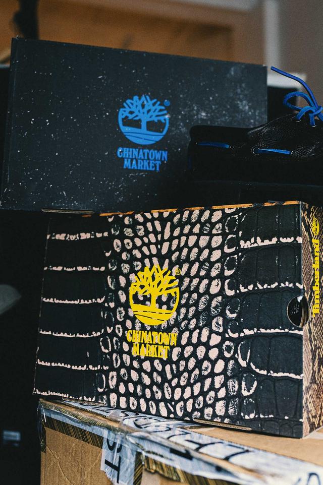 Timberland與Chinatown Market聯名推出帆船鞋,時尚就是要浮夸