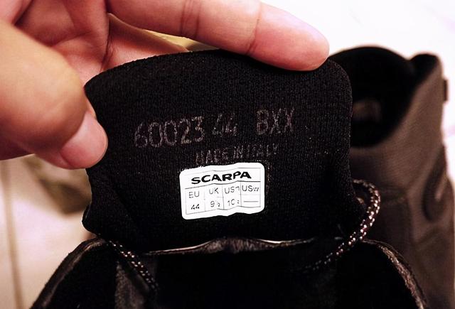 戶外需要一雙好鞋,SCARPA 登山鞋開箱