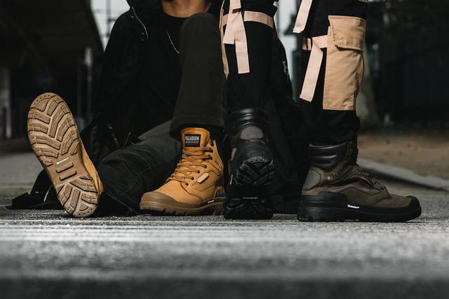 法國(guó)潮牌Palladium攜手米其林輪胎,打造限量防水軍靴