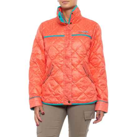 Columbia 哥倫比亞Harborside Diamond Quilted Jacket女款保暖外套
