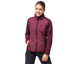 Jack Wolfskin 狼爪Grassland Hybrid Jacket女款棉服夾克