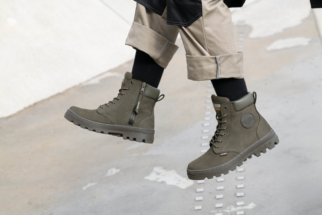 Palladium帕拉丁推出新款防水靴,專為大長腿美女量身打造