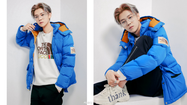 倪妮、鹿晗、李宇春率先穿上身,北面和Gucci聯名款國內首發