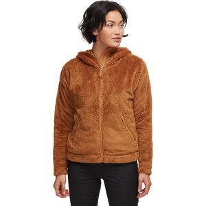 The North Face北面 Furry Fleece Hooded Jacket女款抓絨連帽外套