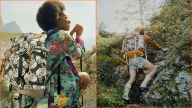 Gucci與TNF“北面”聯名系列搶先看,羽絨服、背包、登山靴都想要