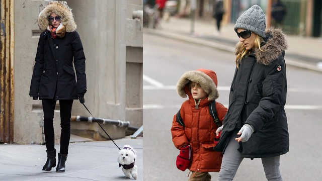 只知道加拿大鵝、Moncler?國外明星穿的是這個羽絨服品牌