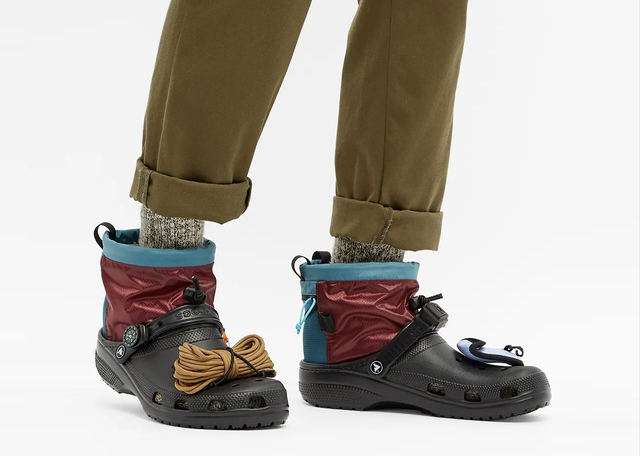 這雙卡駱馳Crocs洞洞鞋真是聯乘之極致,你看值得入手么?