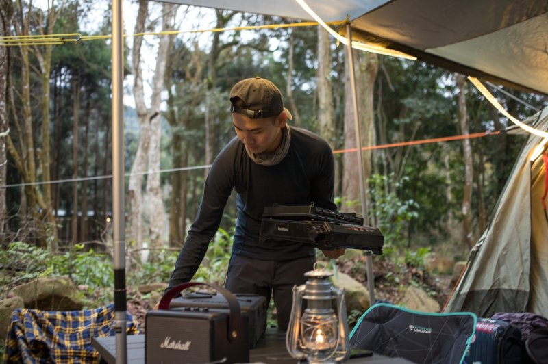 山里的天氣說變就變,穿著Rab品牌“洋蔥式多層穿衣法”用起來