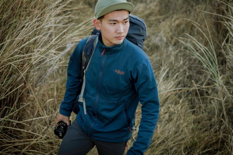 山里的天氣說變就變,穿著Rab品牌“洋蔥式多層穿衣法”用起來