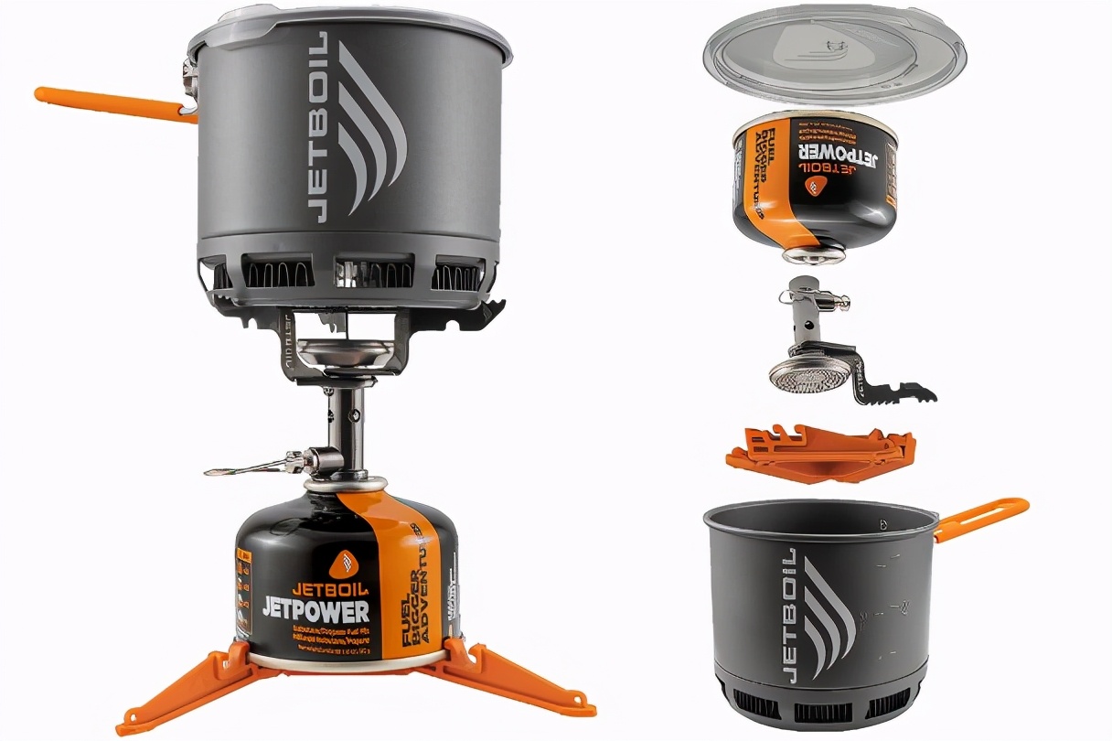 美國一家戶外公司推出的露營超輕戶外爐具，2分半鐘內燒熱開水