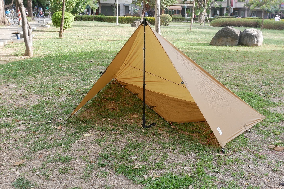 一學就會,野營用的超輕天幕搭建指南