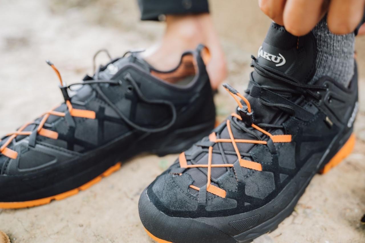 穿著AKU徒步鞋去爬石頭,一個來自意大利的戶外品牌