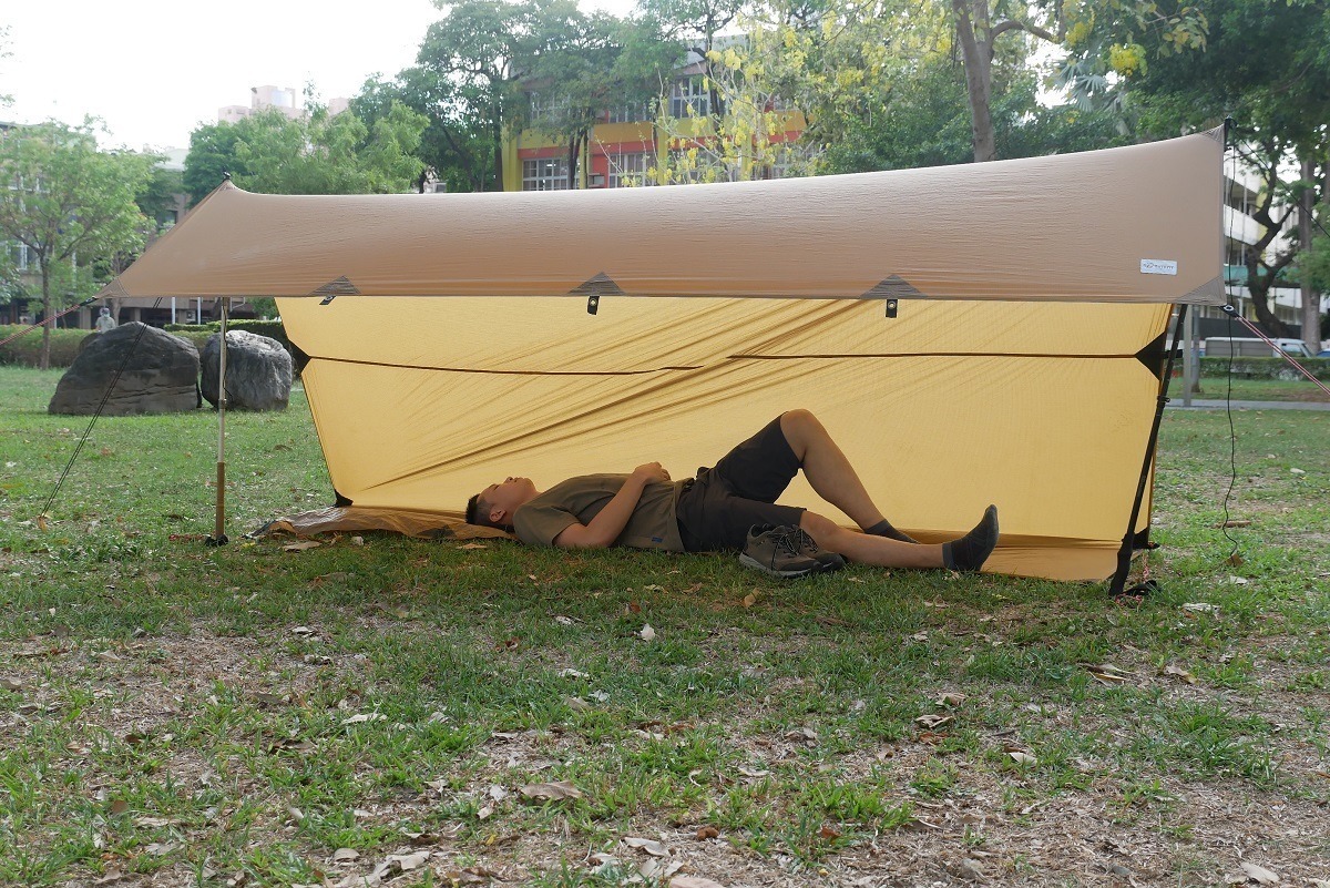 一學就會,野營用的超輕天幕搭建指南