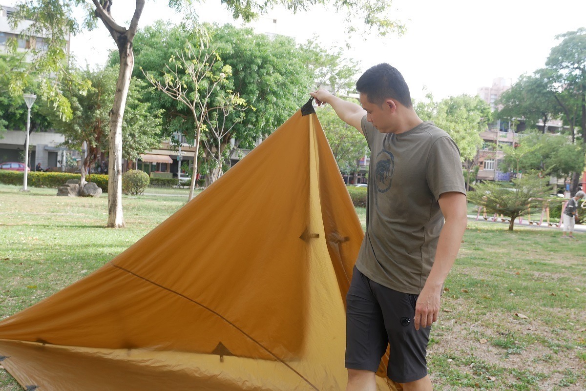 一學就會,野營用的超輕天幕搭建指南