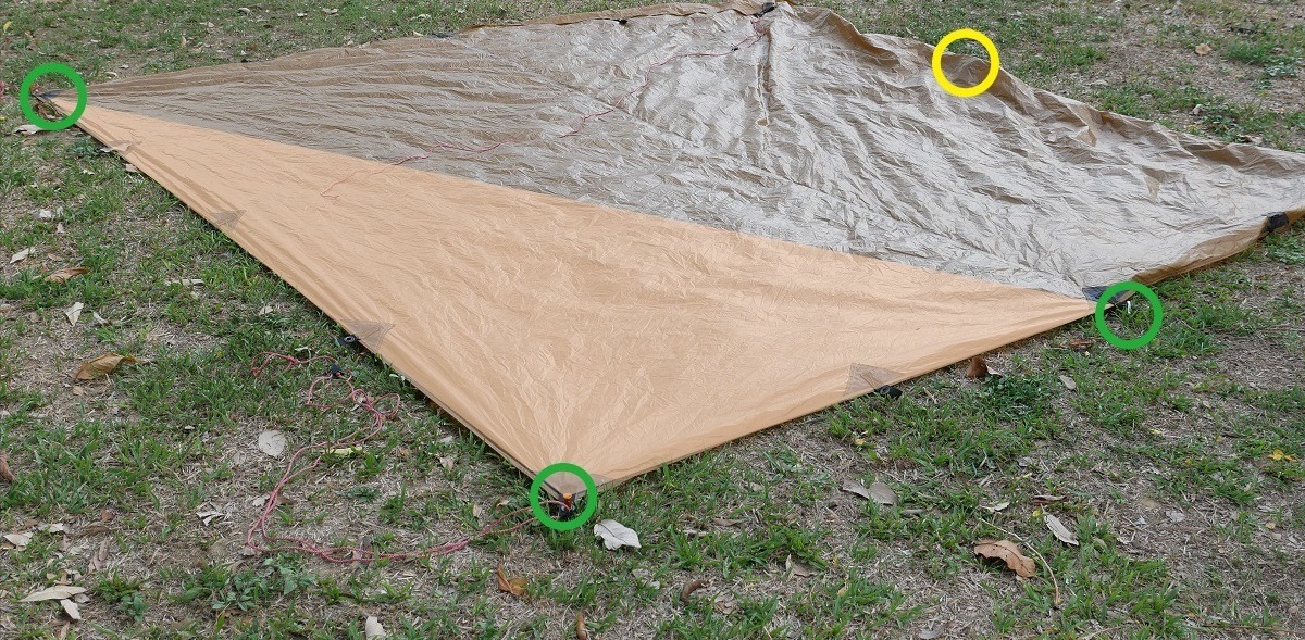 一學就會,野營用的超輕天幕搭建指南