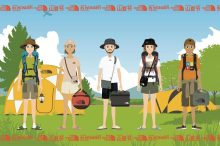 強強聯手，THE NORTH FACE與chappie跨次元合作打造新款夏日主打T恤