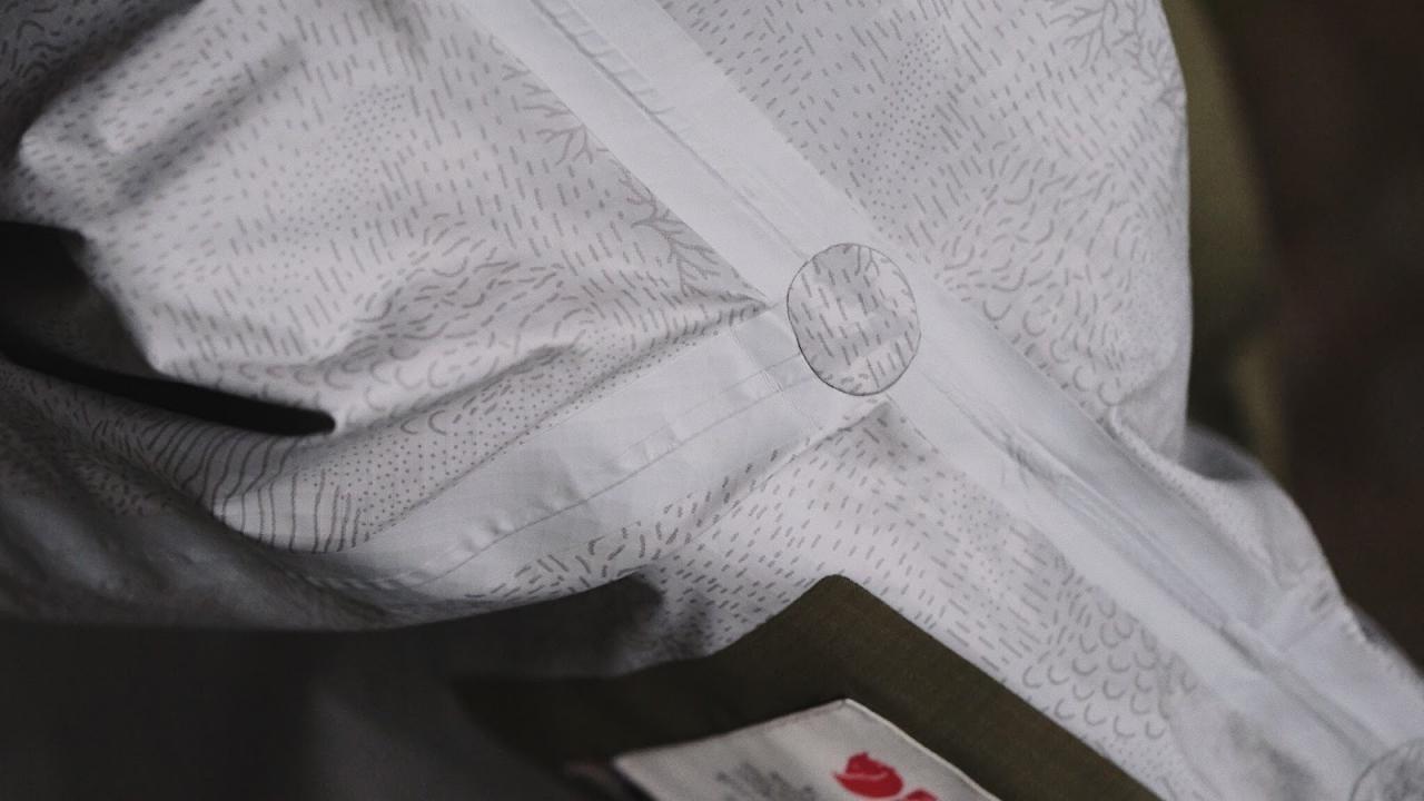 來自瑞典的戶外品牌,北極狐Fjallraven戶外防水沖鋒衣開箱